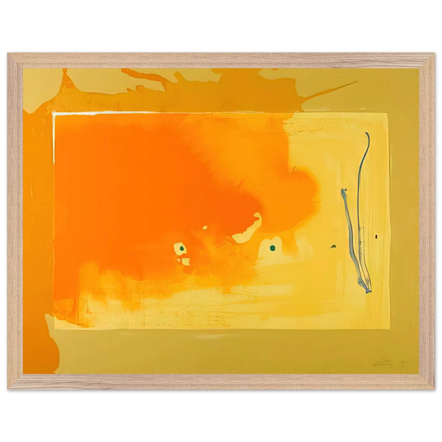 Helen Frankenthaler - Bilbao - 1998 Wall art - 15x20 cm / 6x8 inches - Fine Art Poster-canvas - -