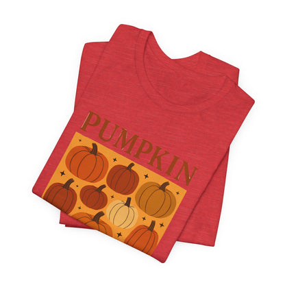 T-shirt de saison des citrouilles pour femmes Boho Citrouille