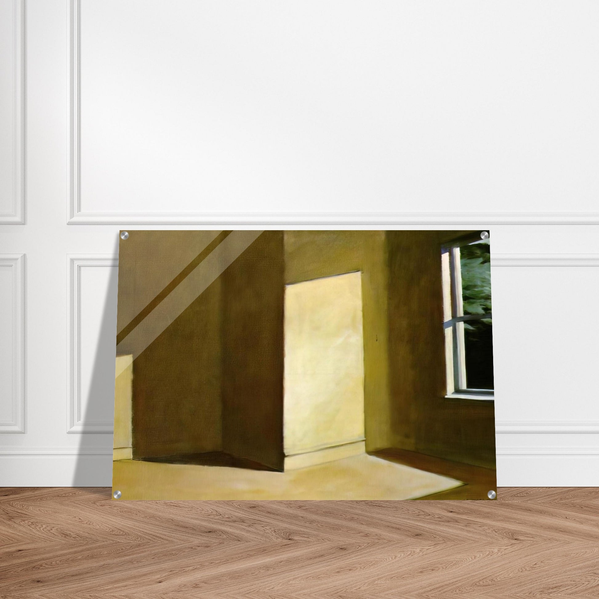 Sun in an Empty Room - Edward Hopper Acrylic Print - 70x100 cm / 28x40″ inches