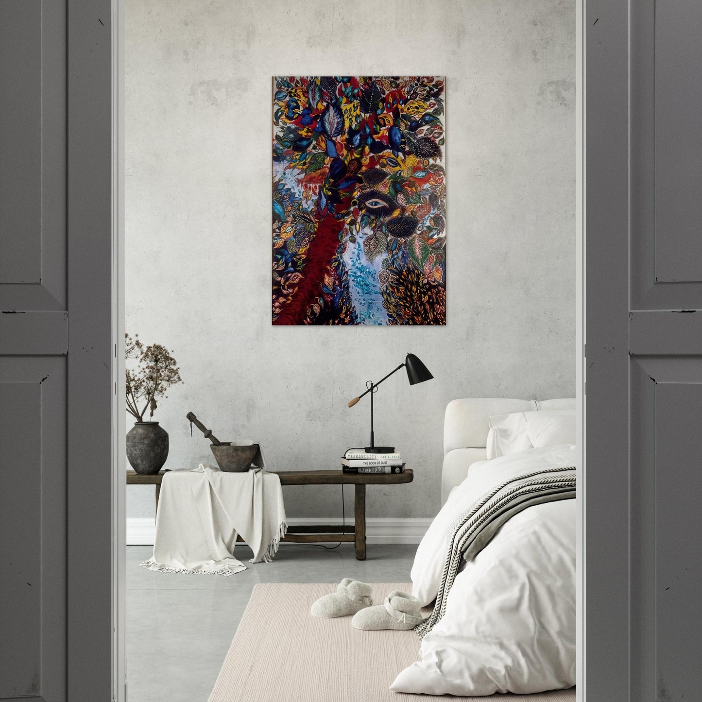 The Tree of Paradise - Seraphine Louis Brushed Aluminum Print - 70x100 cm / 28x40 inches | Seraphine Louis Aluminum Print | Seraphine Louis Prints