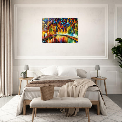 Leonid Afremov - Leonid Afremov Acrylic Print - 70x100 cm / 28x40″ inches
