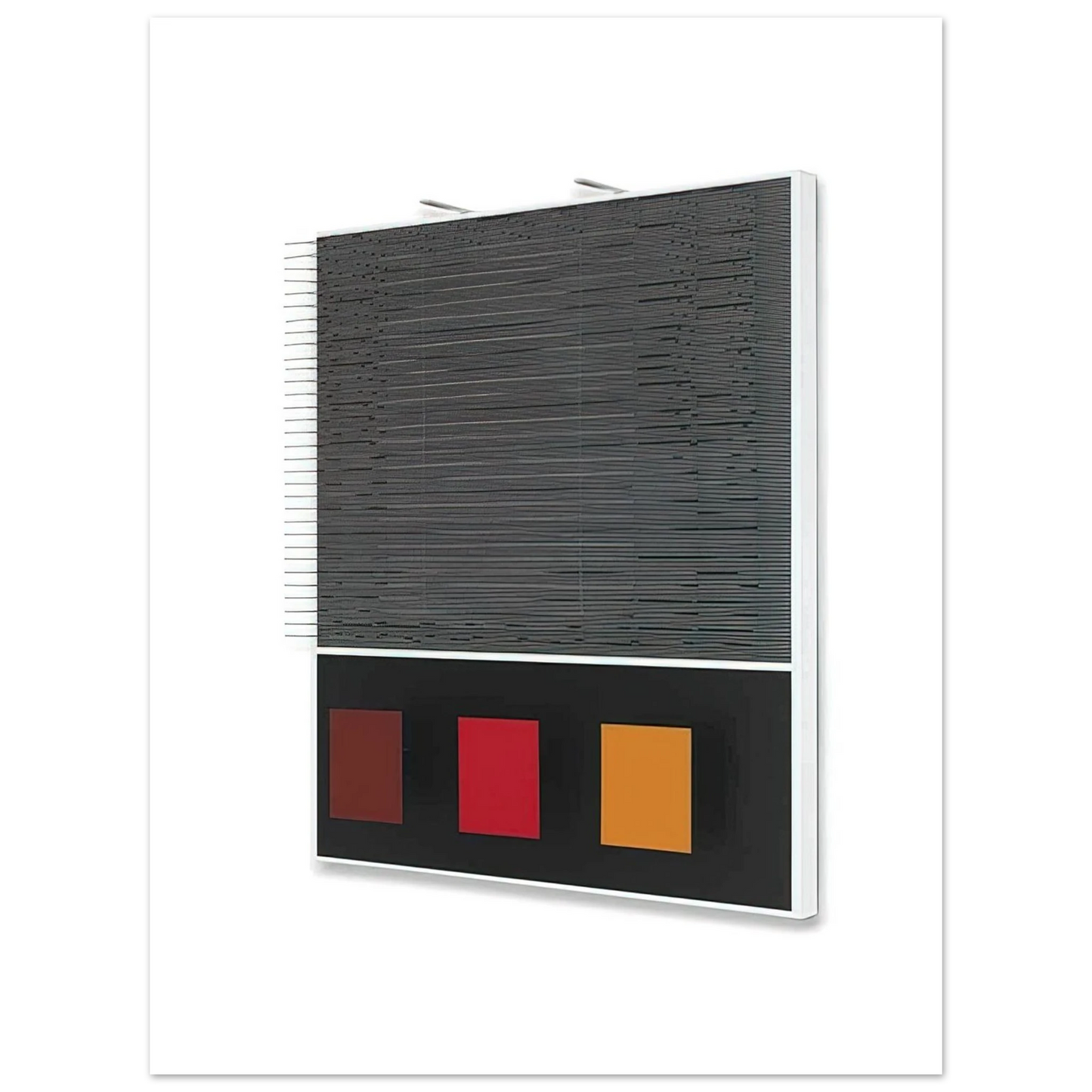Jesus Rafael Soto - TES GRANDES Y PEQUENAS 1999  75x100 cm / 30x40inches Fine Art Poster