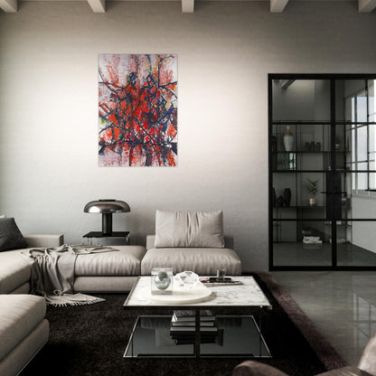 Mambo - 1956 - Robert Goodnough Brushed Aluminum Print - 70x100 cm / 28x40 inches | Robert Goodnough Aluminum Print | Robert Goodnough Prints