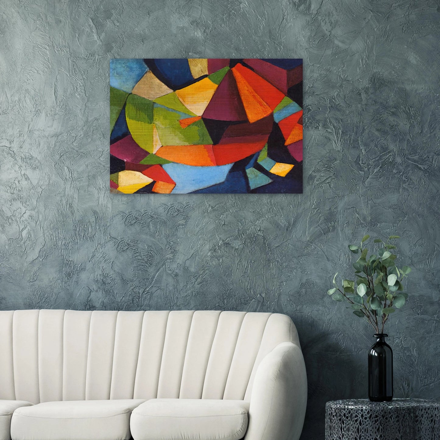 Synchromy - 1916 - Morgan Russell Brushed Aluminum Print - 70x100 cm / 28x40 inches | Morgan Russell Aluminum Print | Morgan Russell Prints