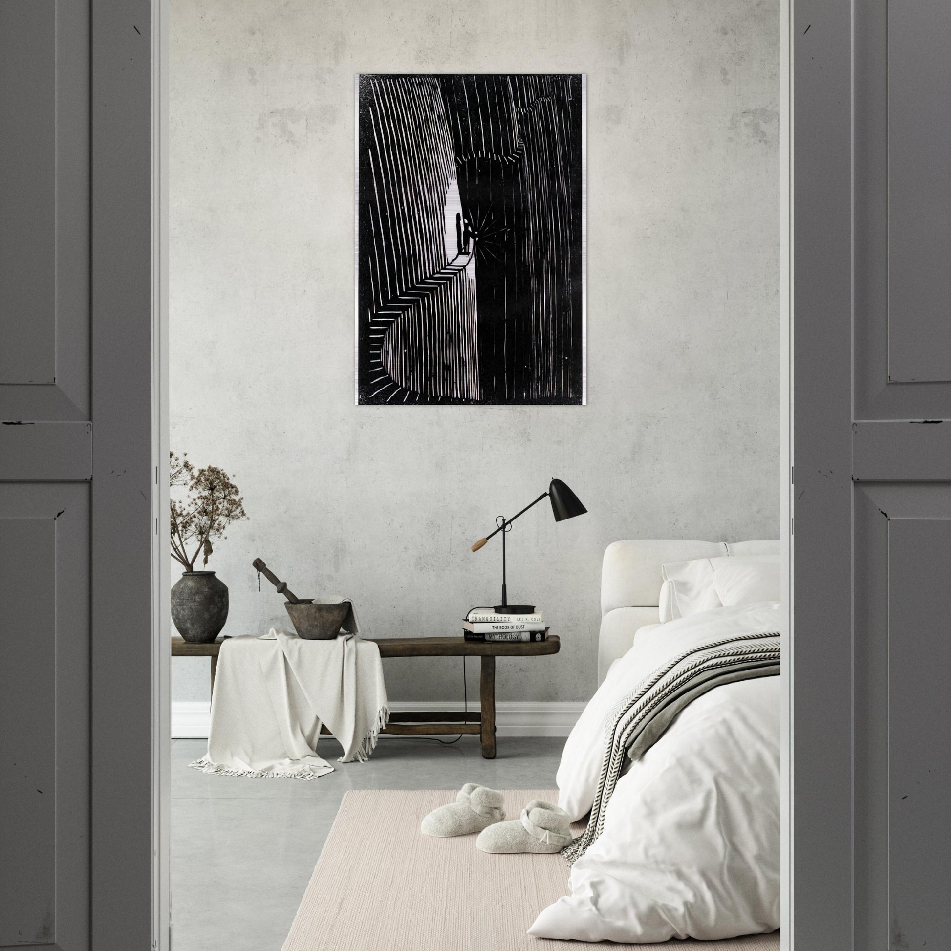 ESCHER (7) - MC Escher Brushed Aluminum Print - 70x100 cm / 28x40 inches | MC Escher Aluminum Print | MC Escher Prints