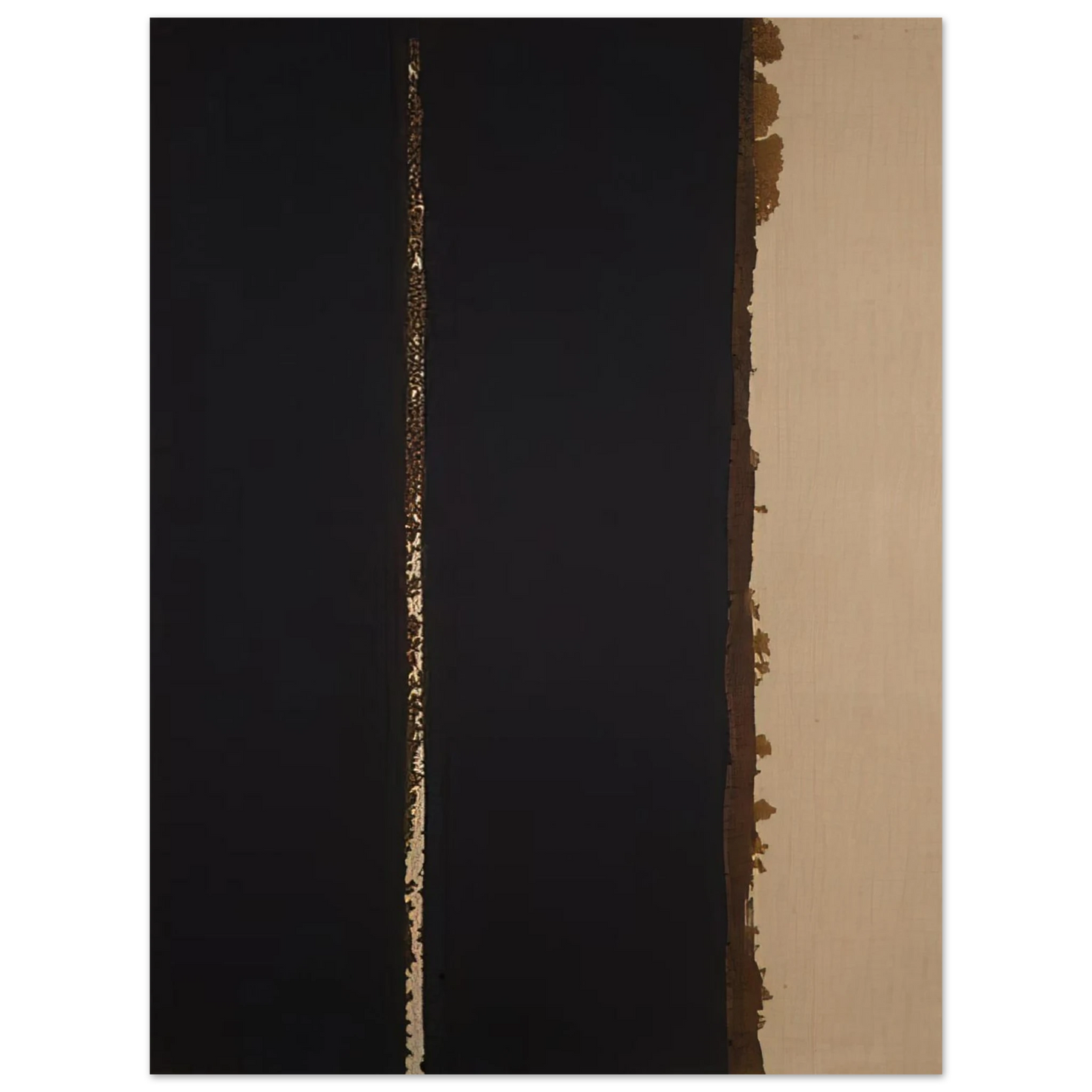 Yun Hyong-keun - Umber Blue - 1991  75x100 cm / 30x40inches Fine Art Poster