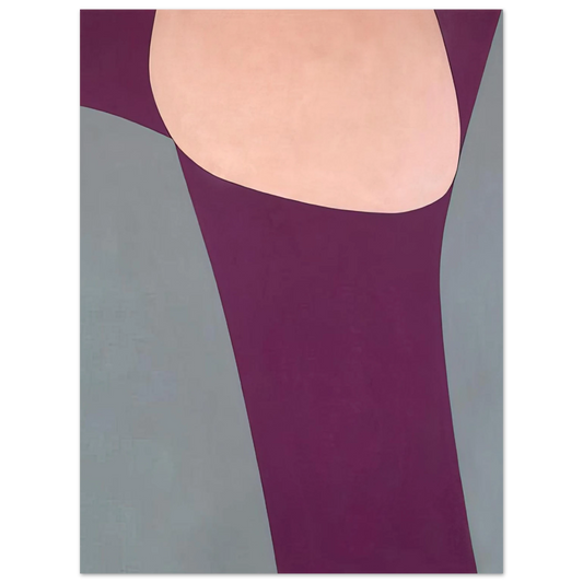 Lorser Feitelson - Untitled Boulder Series - 1962  75x100 cm / 30x40inches Fine Art Poster