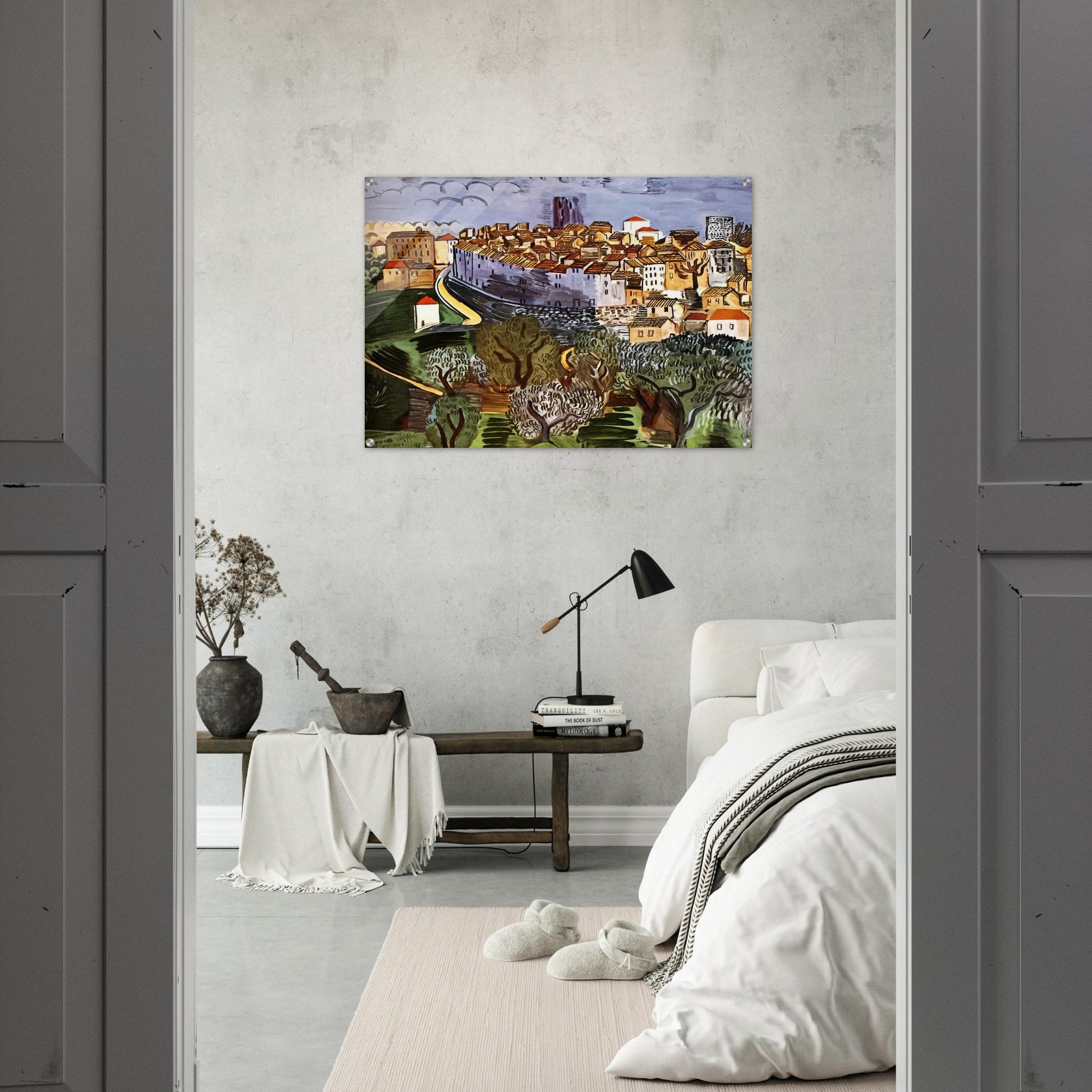 VENCE 1923 - Raoul Dufy Acrylic Print - 70x100 cm / 28x40″ inches