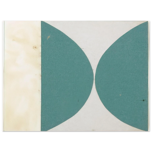 Ellsworth Kelly - Green Curves from the series Line Form Color  75x100 cm / 30x40inches Fine Art Poster
