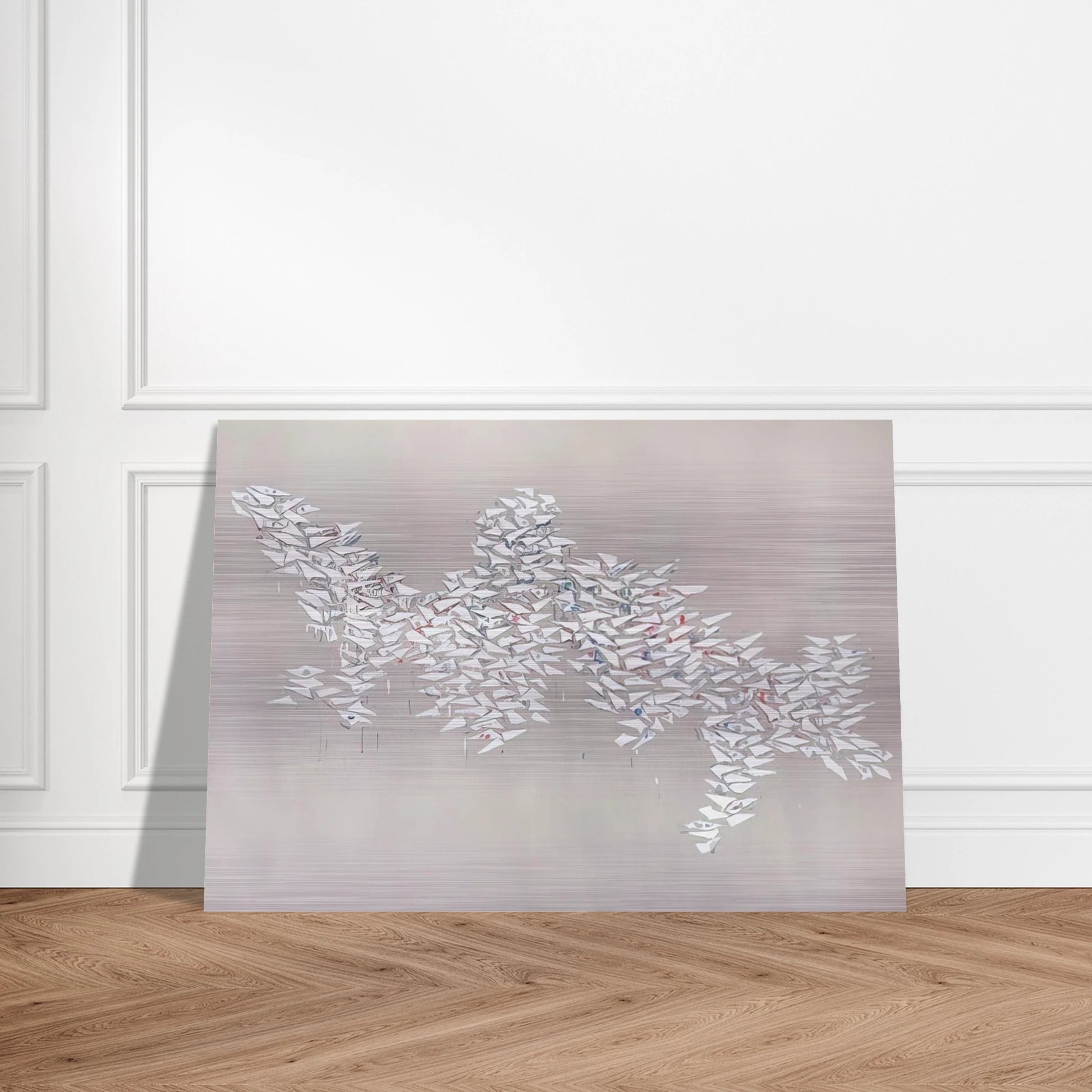 Motion II - 1981 - Robert Goodnough Brushed Aluminum Print - 70x100 cm / 28x40 inches | Robert Goodnough Aluminum Print | Robert Goodnough Prints