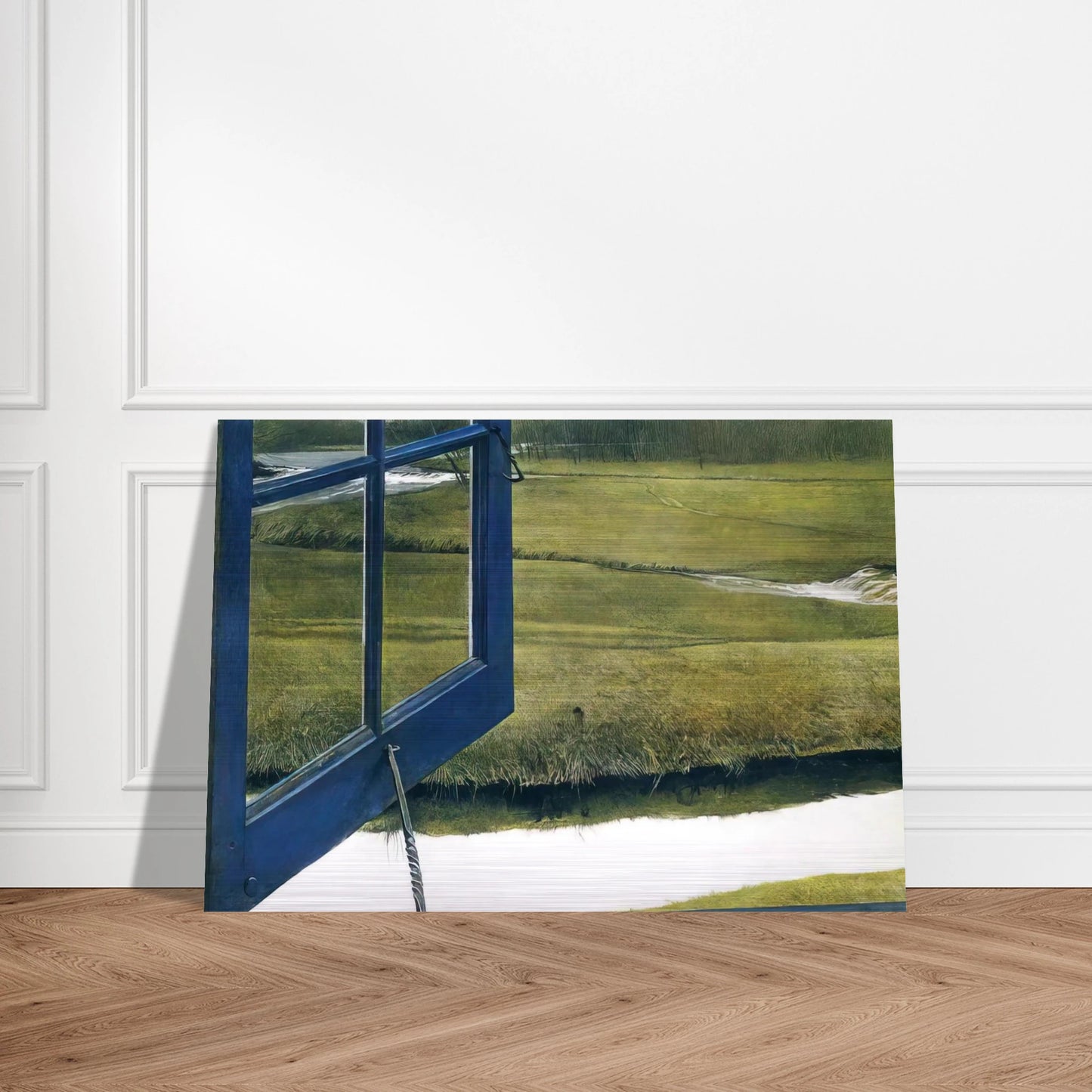 LOVE IN THE AFTERNOON - Andrew Wyeth Brushed Aluminum Print - 70x100 cm / 28x40 inches | Andrew Wyeth Aluminum Print | Andrew Wyeth Prints