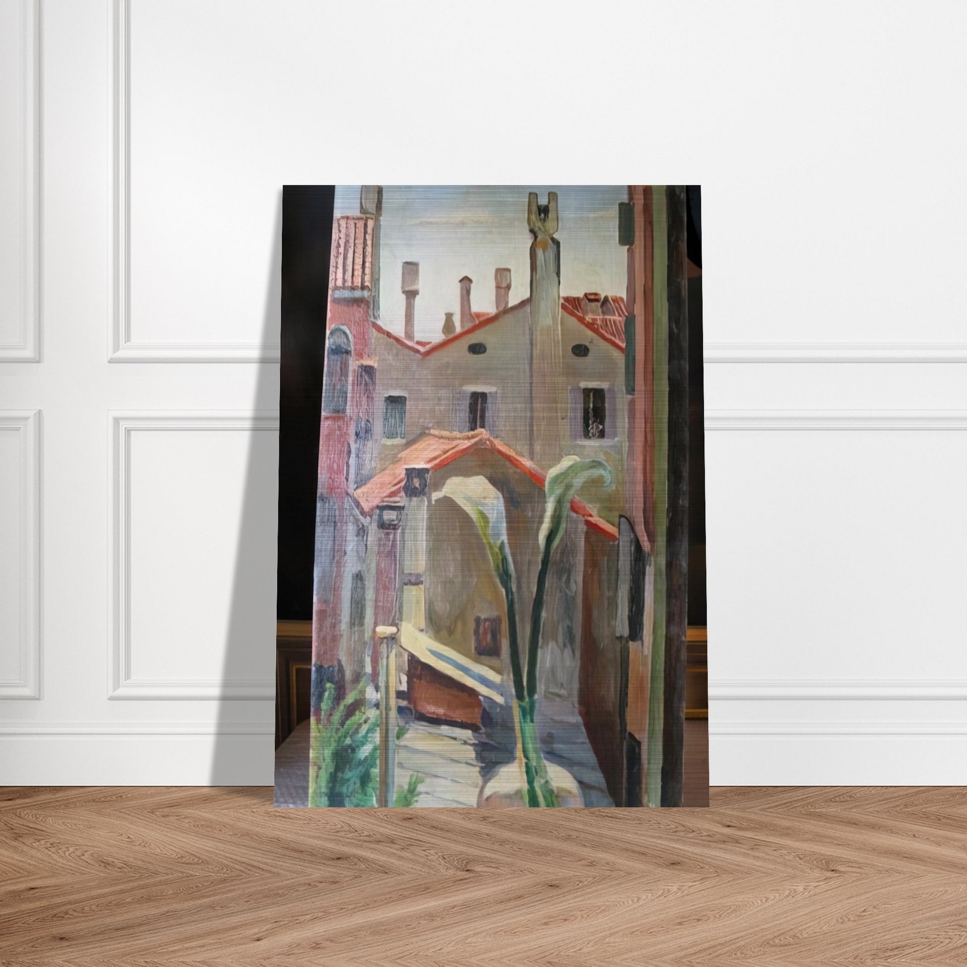 ROOFS - Vanessa Bell Brushed Aluminum Print - 70x100 cm / 28x40 inches | Vanessa Bell Aluminum Print | Vanessa Bell Prints