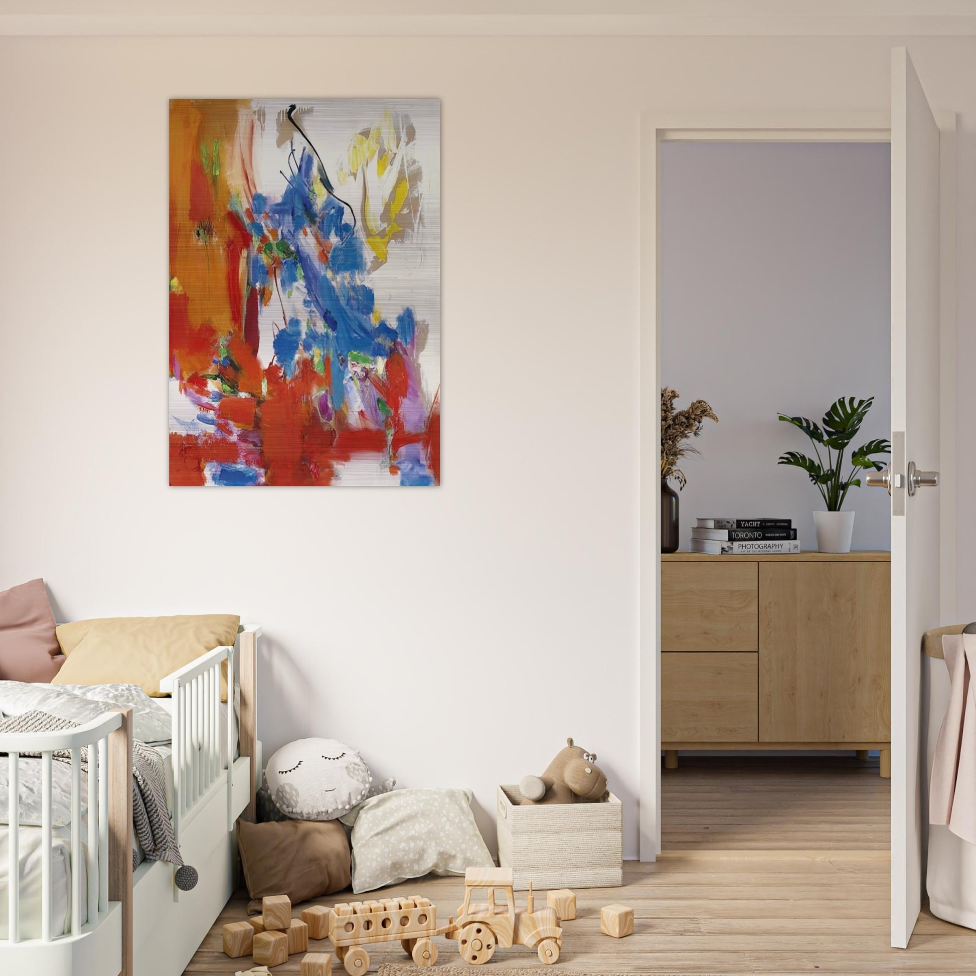 Wild Vine - Hans Hofmann Brushed Aluminum Print - 70x100 cm / 28x40 inches | Hans Hofmann Aluminum Print | Hans Hofmann Prints
