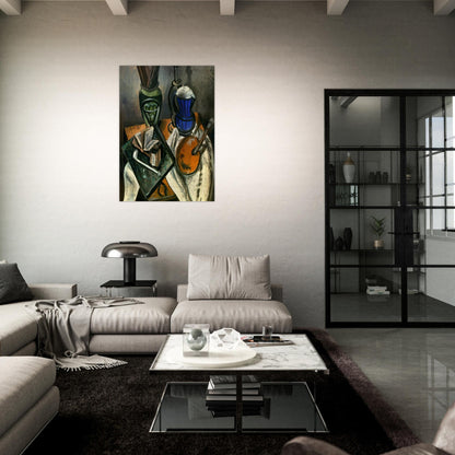 STILL LIFE 1914 - Andre Derain Brushed Aluminum Print - 70x100 cm / 28x40 inches | Andre Derain Aluminum Print | Andre Derain Prints