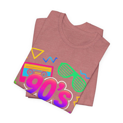 Musique old school des années 90 - ambiance arcade Classique années 90 Rétro Vintage. Années 1990 Les années 90 J'adore les années 90 T-Shirt
