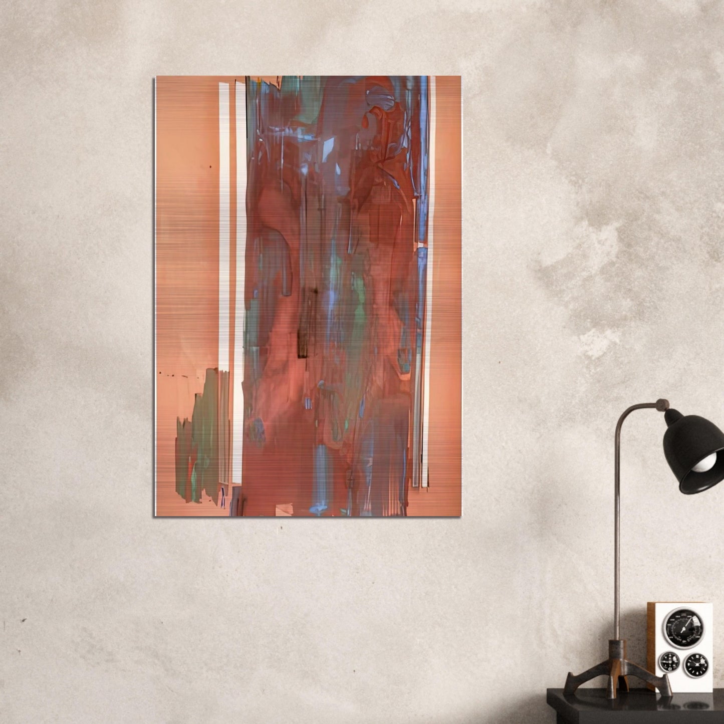 Plexus, 1976- - Helen Frankenthaler Brushed Aluminum Print - 70x100 cm / 28x40 inches | Helen Frankenthaler Aluminum Print | Helen Frankenthaler Prints