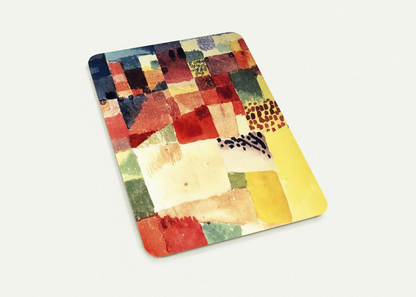 HAMMAMET By Paul Klee Pack of 10 Post Cards | Paul Klee Post Cards | A6 (10.5 x 14.8 cm) - 4.1 x 5.8 inches