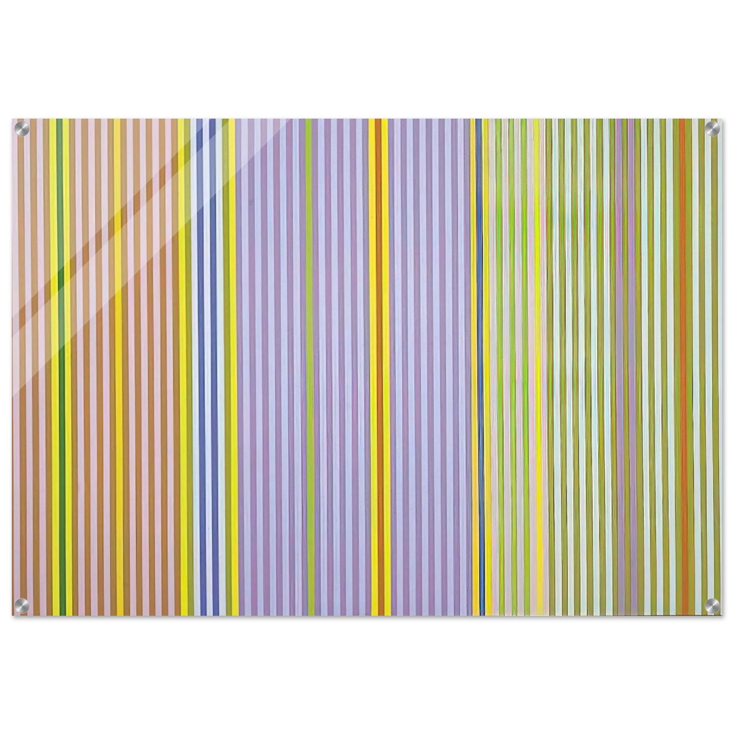 Ianthe - 1969 - Gene Davis Acrylic Print - 70x100 cm / 28x40″ inches