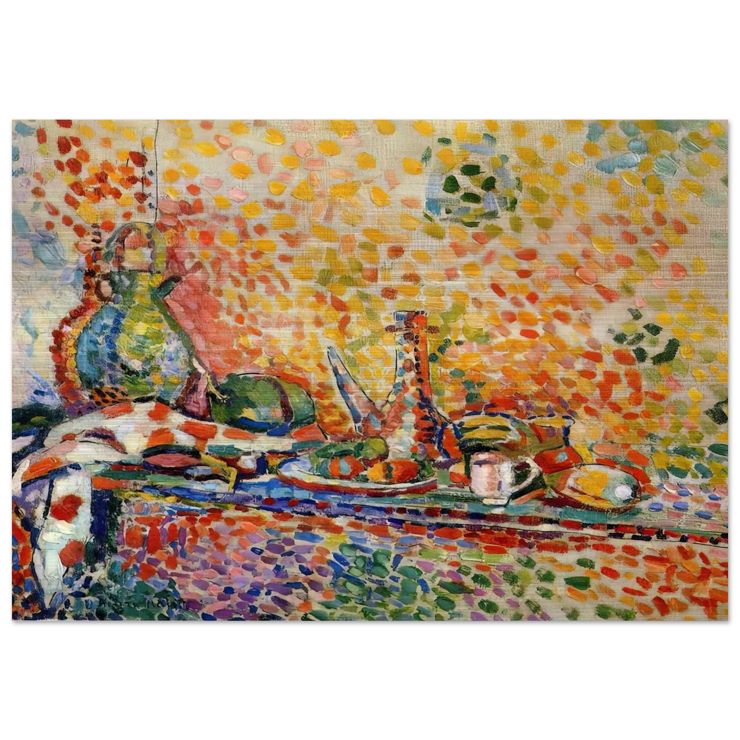 STILL LIFE 11 - Henri Matisse Brushed Aluminum Print - 70x100 cm / 28x40 inches | Henri Matisse Aluminum Print | Henri Matisse Prints