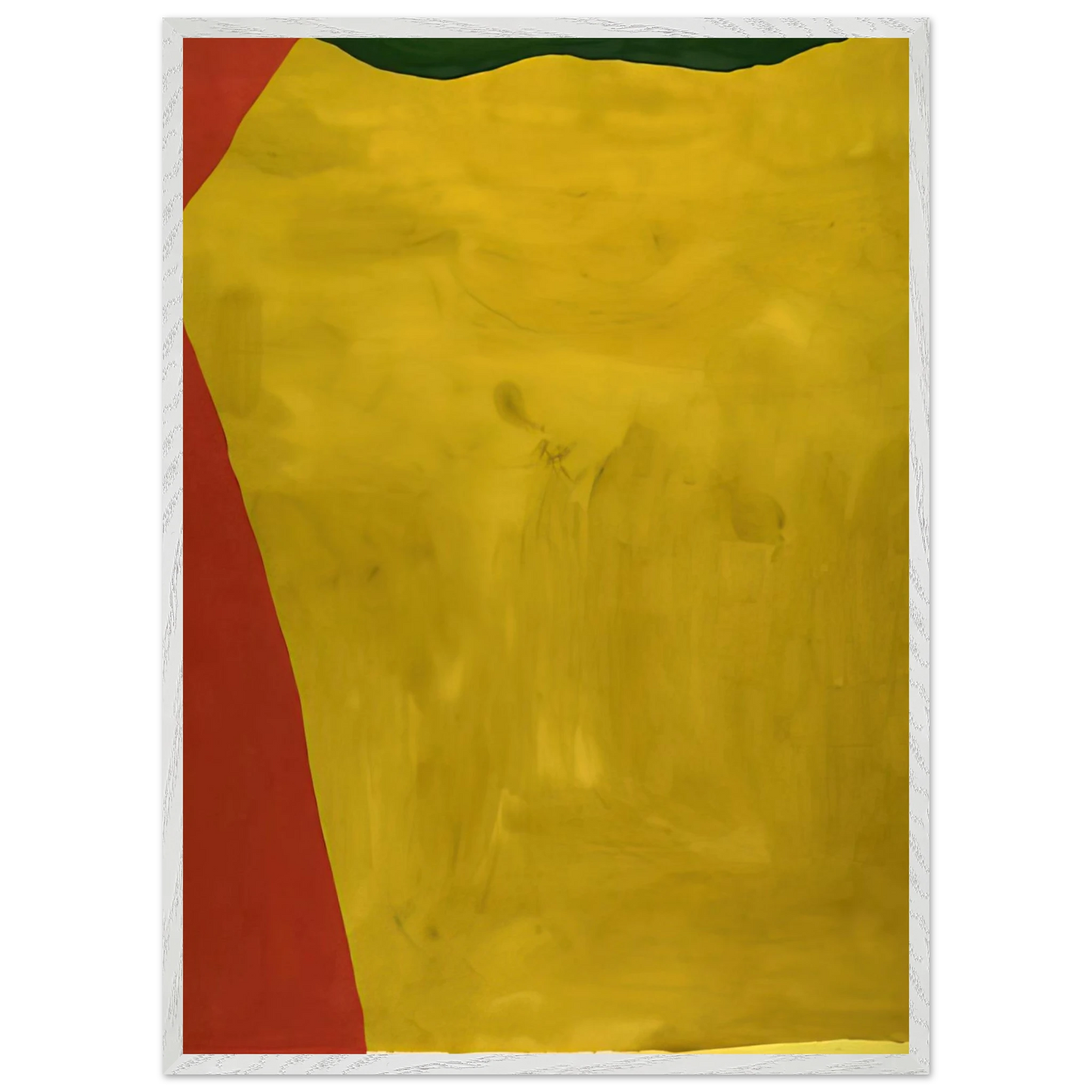Helen Frankenthaler - Blessing of the Fleet - 1969 Wall art - A2 (42 x 59.4  cm) - Premium Wooden Framed Poster With Fine Art Paper-canvas - Black frame