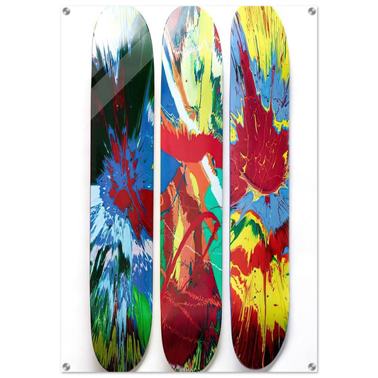 SUPREME SKATE DECKS - Damien Hirst Acrylic Print - 70x100 cm / 28x40″ inches