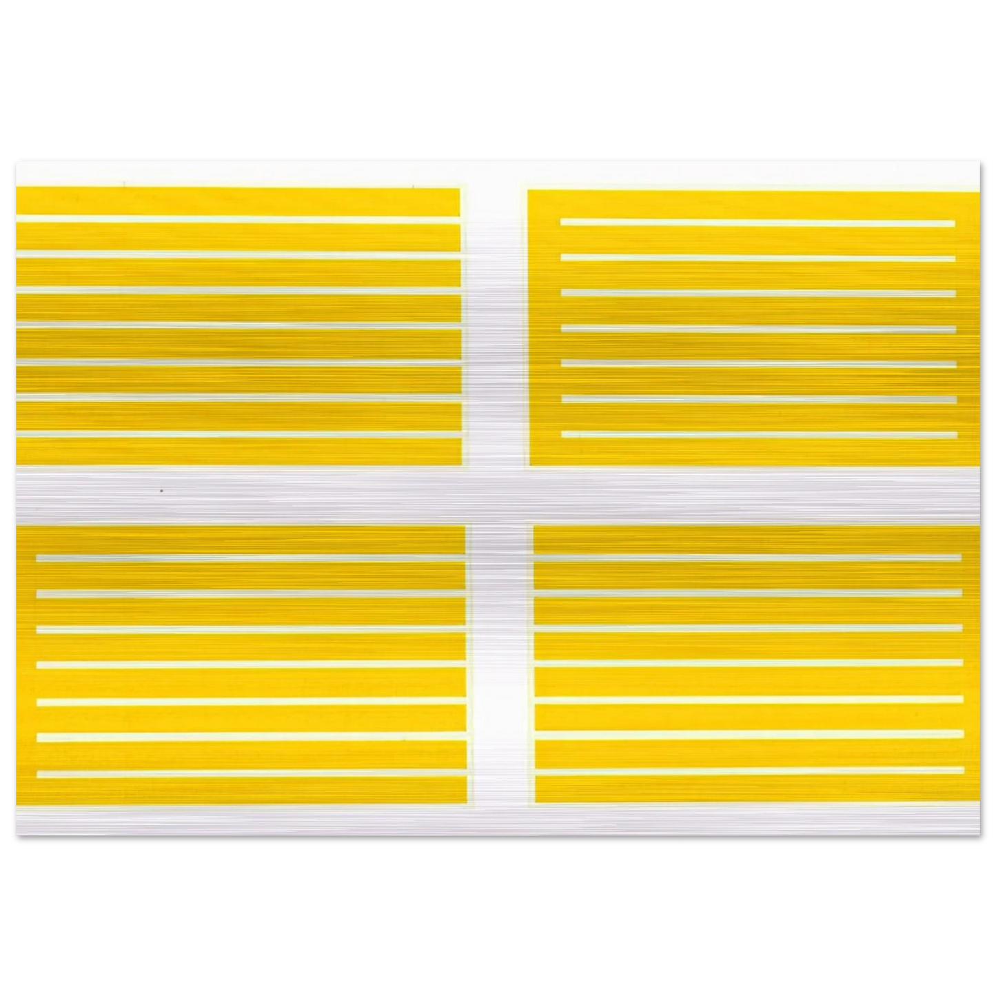 Untitled #235-238 - 1994 - Donald Judd Brushed Aluminum Print - 70x100 cm / 28x40 inches | Donald Judd Aluminum Print | Donald Judd Prints