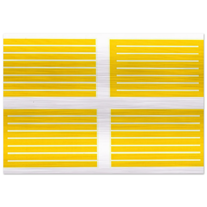 Untitled #235-238 - 1994 - Donald Judd Brushed Aluminum Print - 70x100 cm / 28x40 inches | Donald Judd Aluminum Print | Donald Judd Prints