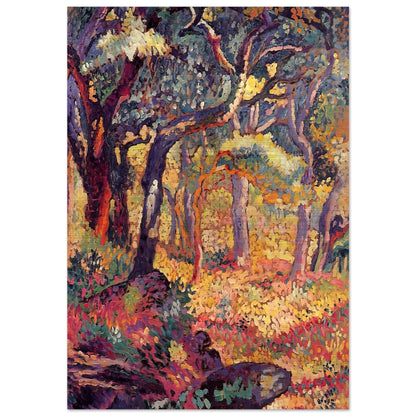 Study for The Clearing - Henri-Edmond Cross Brushed Aluminum Print - 70x100 cm / 28x40 inches | Henri-Edmond Cross Aluminum Print | Henri-Edmond Cross Prints