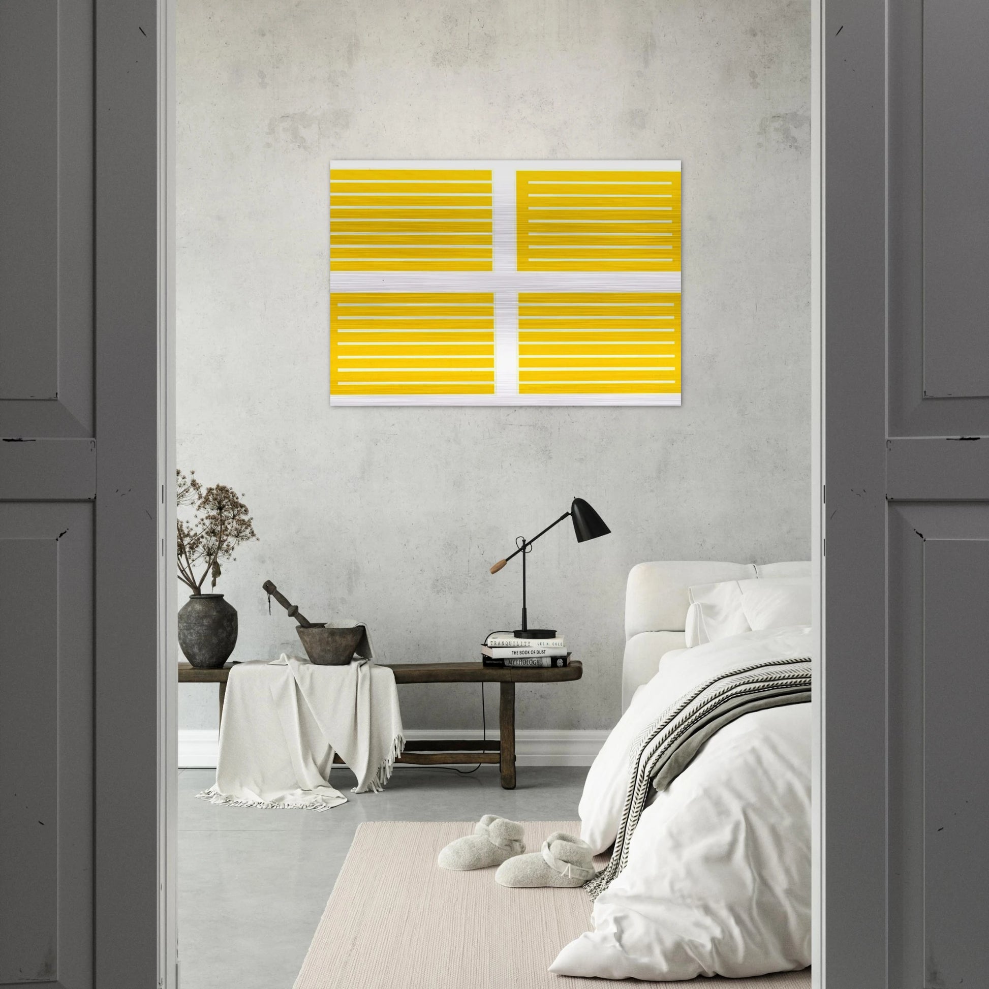 Untitled #235-238 - 1994 - Donald Judd Brushed Aluminum Print - 70x100 cm / 28x40 inches | Donald Judd Aluminum Print | Donald Judd Prints