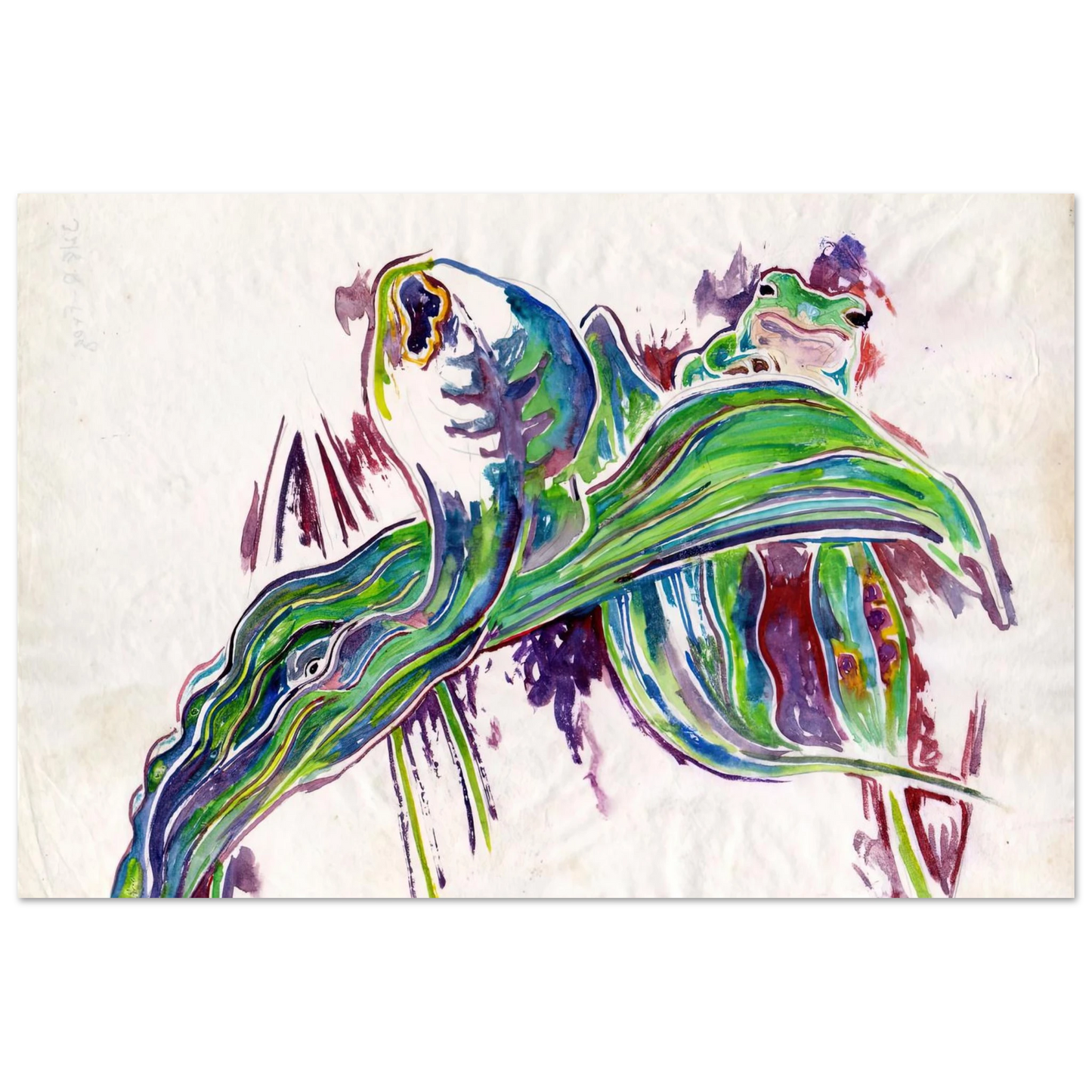 Walter Inglis Anderson - Walter Anderson Wall art - 40x50 cm / 16x20 inches - Fine Art Poster-canvas - -