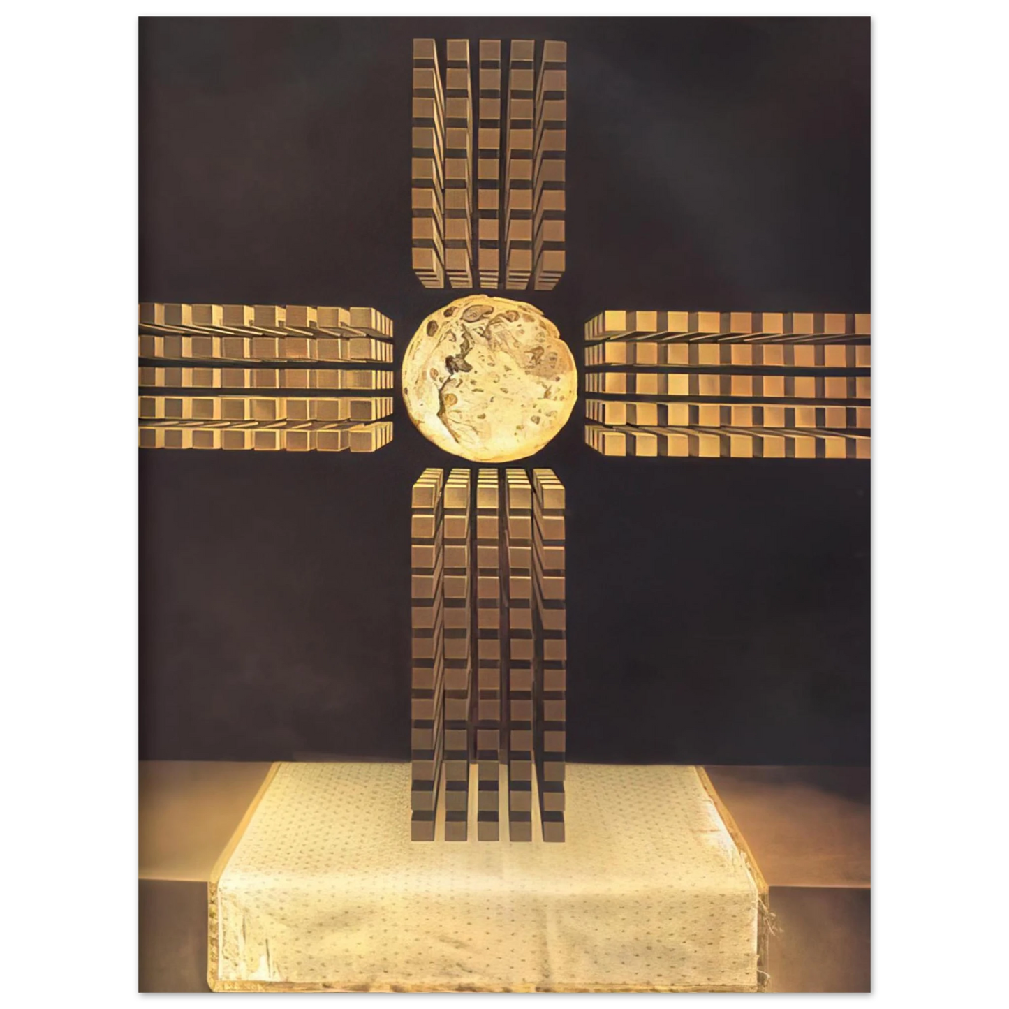 Salvador Dali - NUCLEAR CROSS  75x100 cm / 30x40inches Fine Art Poster