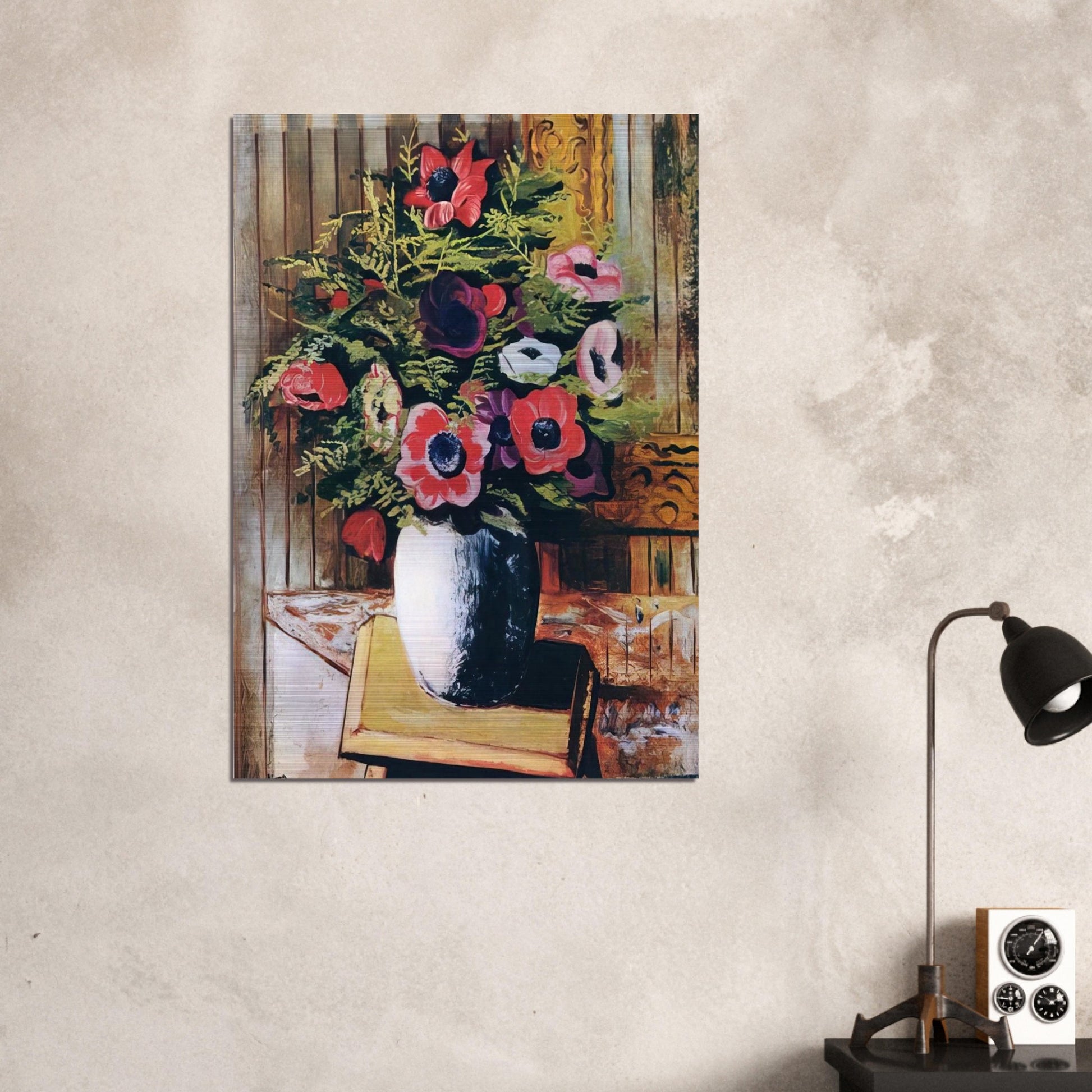 NOT IDENTIFIED 12 - Moise Kisling Brushed Aluminum Print - 70x100 cm / 28x40 inches | Moise Kisling Aluminum Print | Moise Kisling Prints