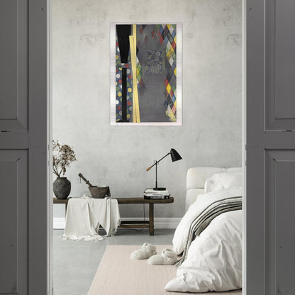 BUSHBABY 2004 - Jasper Johns Brushed Aluminum Print - 70x100 cm / 28x40 inches | Jasper Johns Aluminum Print | Jasper Johns Prints