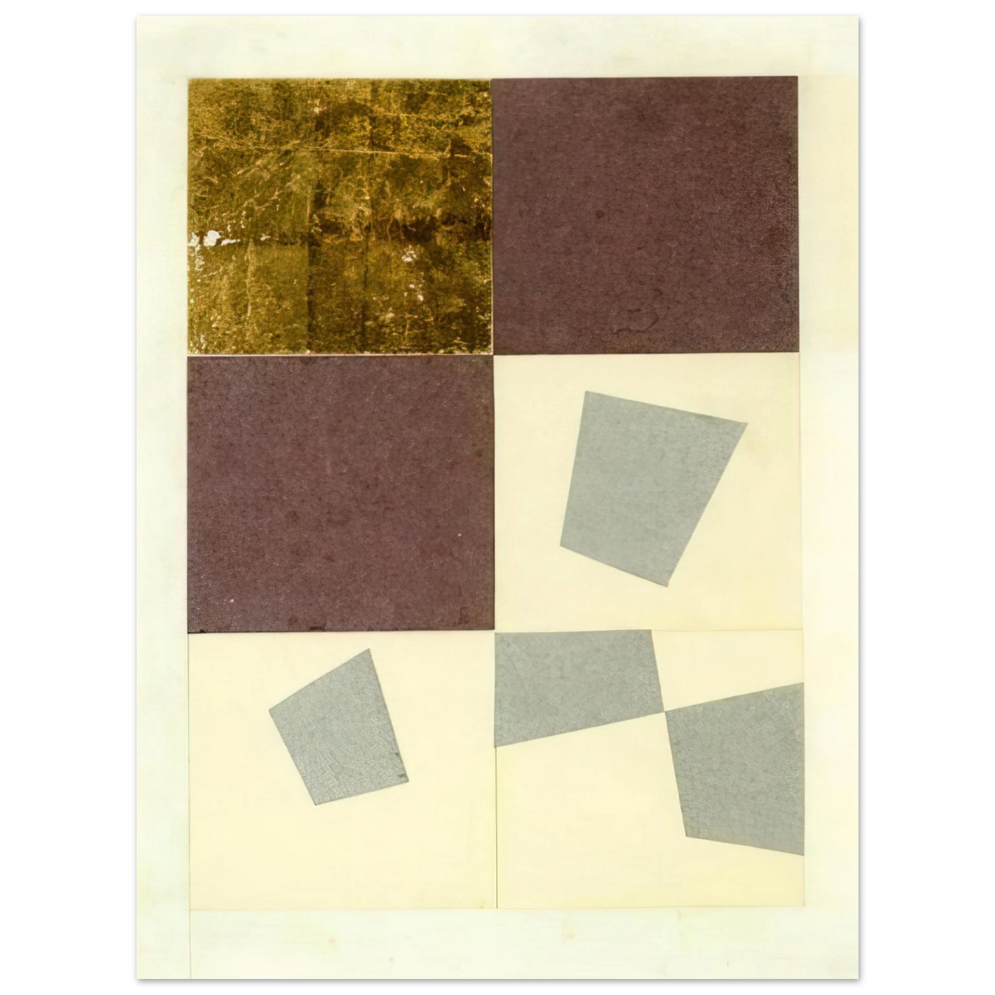 Jean Arp - Geometric Collage  75x100 cm / 30x40inches Fine Art Poster