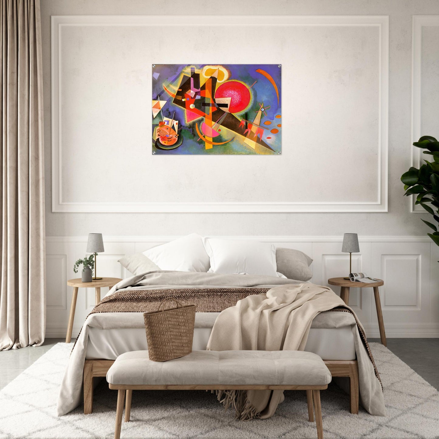 IN BLUE 1925 - Wassily Kandinsky Acrylic Print - 70x100 cm / 28x40″ inches | Wassily Kandinsky Wall Art | Wassily Kandinsky Prints