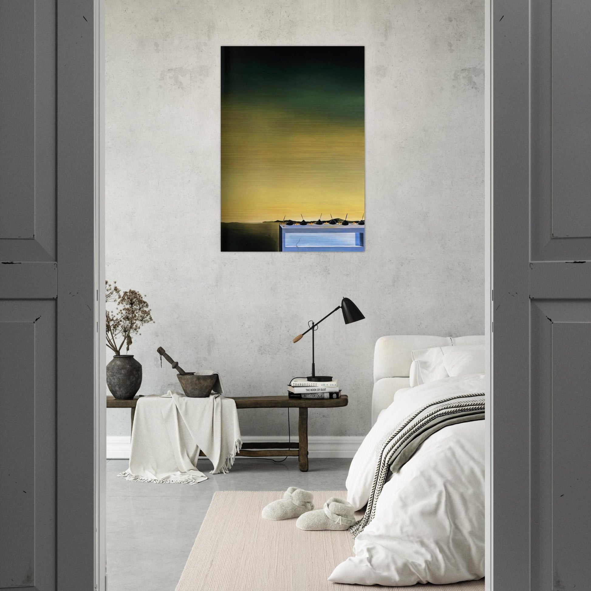 NOSTALGIA OF THE CANNIBAL 1932 - Salvador Dali Brushed Aluminum Print - 70x100 cm / 28x40 inches | Salvador Dali Aluminum Print | Salvador Dali Prints