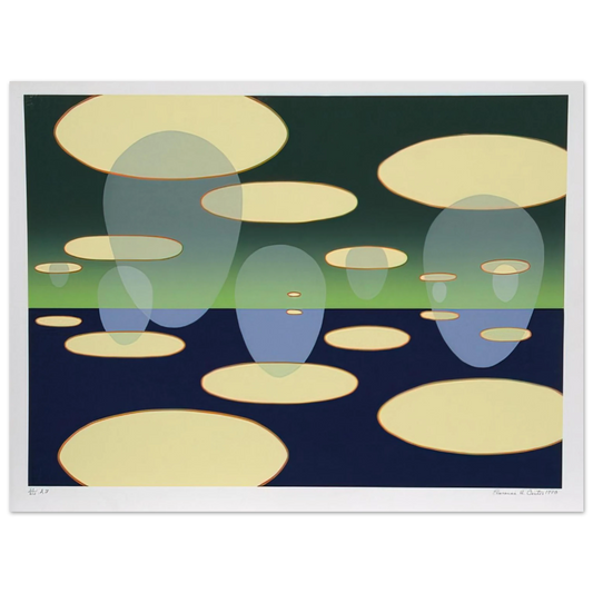 Clarence Holbrook Carter - Eschantos 31 - 1978  75x100 cm / 30x40inches Fine Art Poster