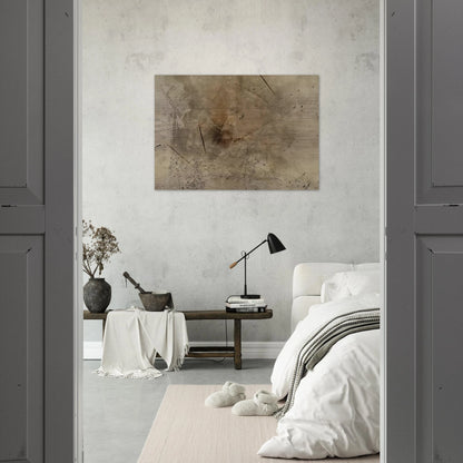 Variations III #29 - Abstract Expressionism - John Cage Brushed Aluminum Print - 70x100 cm / 28x40 inches | John Cage Aluminum Print | John Cage Prints