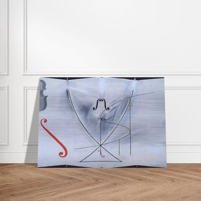 THE SWALLOW S TAIL - Salvador Dali Brushed Aluminum Print - 70x100 cm / 28x40 inches | Salvador Dali Aluminum Print | Salvador Dali Prints