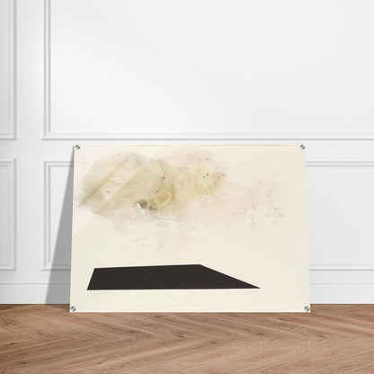 Dramatic Fire - 1989 - John Cage Acrylic Print - 70x100 cm / 28x40″ inches | John Cage Wall Art | John Cage Prints