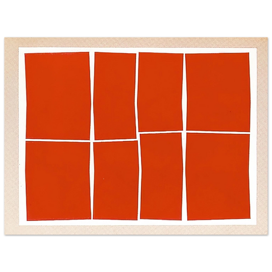 Helio Oiticica - Metaesquema - Neo-Concretism  75x100 cm / 30x40inches Fine Art Poster
