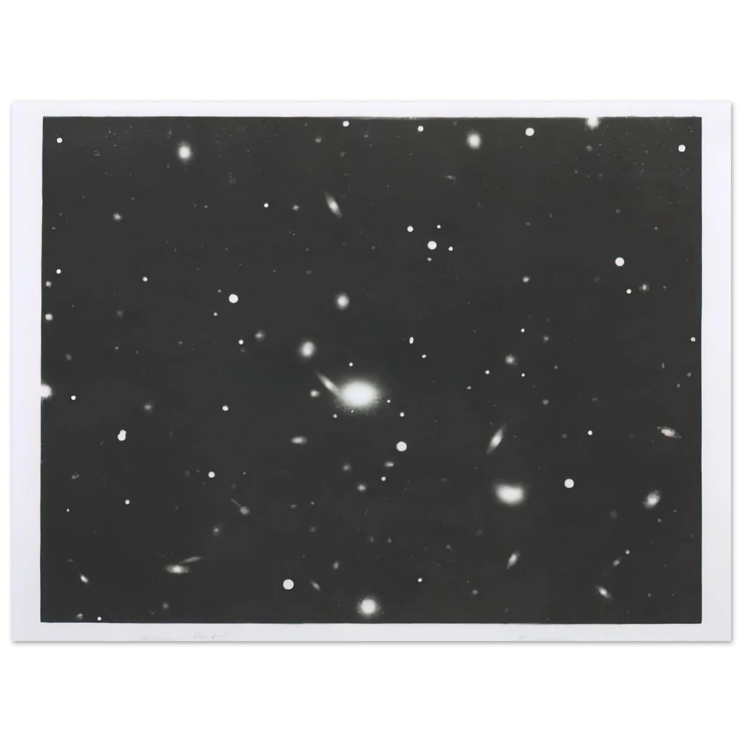 Vija Celmins - GALAXY 1975  75x100 cm / 30x40inches Fine Art Poster
