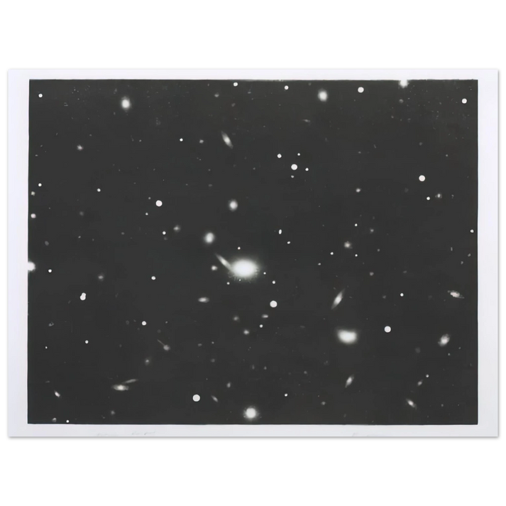 Vija Celmins - GALAXY 1975  75x100 cm / 30x40inches Fine Art Poster