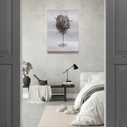THE SACRED HEART - Damien Hirst Brushed Aluminum Print - 70x100 cm / 28x40 inches | Damien Hirst Aluminum Print | Damien Hirst Prints