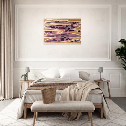 Abstract Composition - 1955 - Alfred Manessier Acrylic Print - 70x100 cm / 28x40″ inches