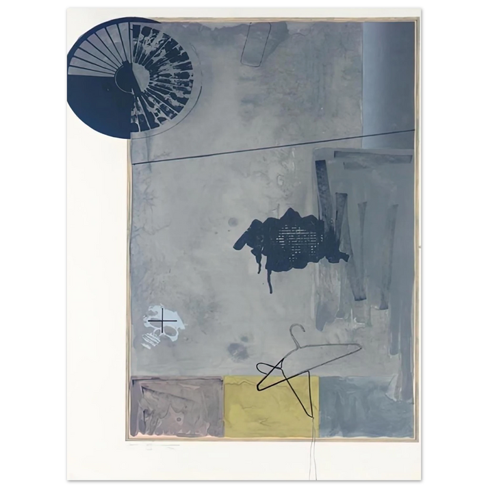 Jasper Johns - EVIAN  75x100 cm / 30x40inches Fine Art Poster