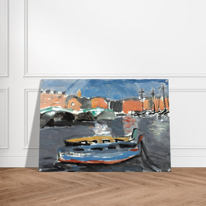 PORT DE MARSEILLE 1917 - Henri Matisse Acrylic Print - 70x100 cm / 28x40″ inches
