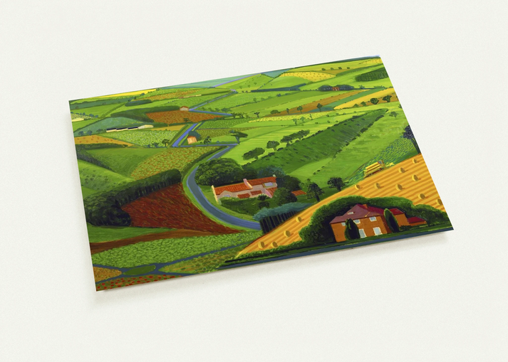 David Hockney By David Hockney Pack of 10 Post Cards | David Hockney Post Cards | A6 (10.5 x 14.8 cm) - 4.1 x 5.8 inches
