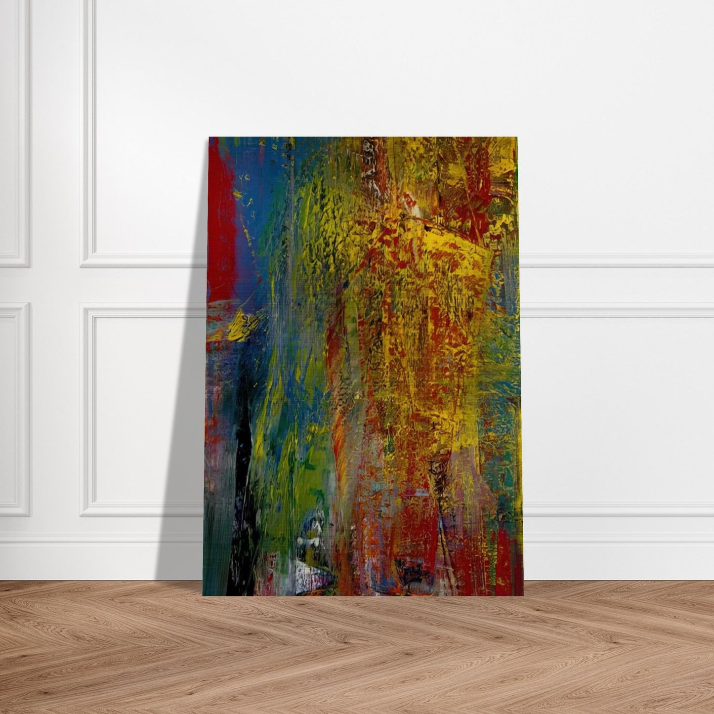 COURBET - Gerhard Richter Brushed Aluminum Print - 70x100 cm / 28x40 inches | Gerhard Richter Aluminum Print | Gerhard Richter Prints