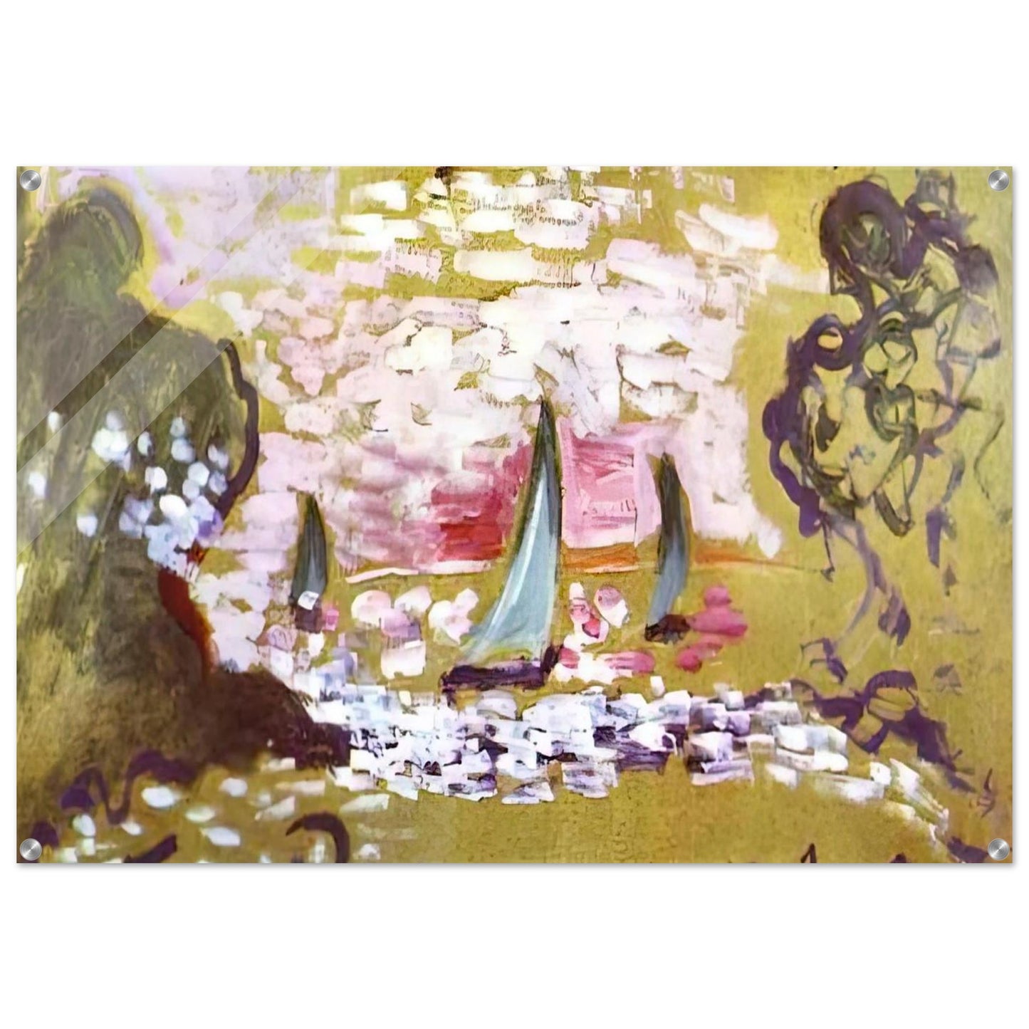 SAILBOATS - Henri Matisse Acrylic Print - 70x100 cm / 28x40″ inches